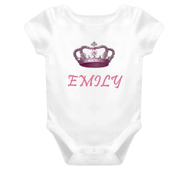 Emily Queen Princess Royalty Baby One Piece Emily Queen Princess Royalty Baby One Piece