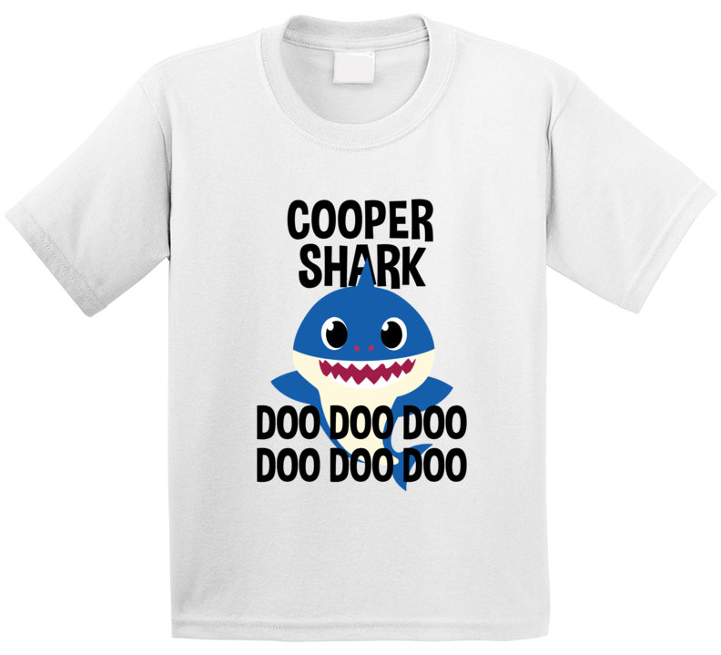 Cooper Shark Doo Doo Doo Baby Shark Popular Childrens Show Personalize Cooper Shark Doo Doo Doo Baby Shark Popular Childrens Show Personalize