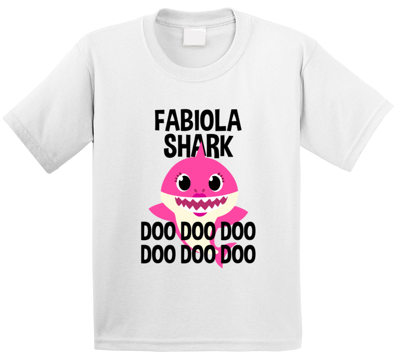 Fabiola Shark Doo Doo Doo Baby Shark Popular Childrens Show Personaliz Fabiola Shark Doo Doo Doo Baby Shark Popular Childrens Show Personaliz
