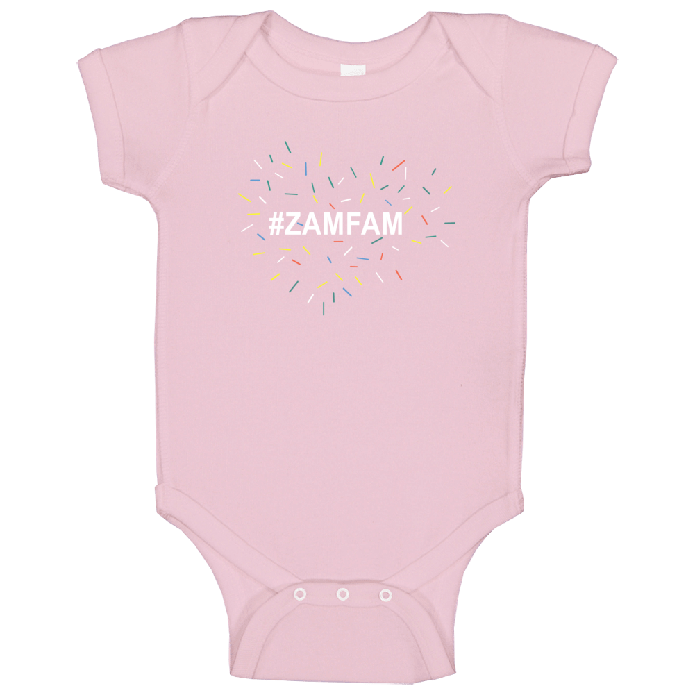 Rebecca Ramolo #zamfam Pink Trending Popular Youtube Personality Baby One Piece Rebecca Ramolo #zamfam Pink Trending Popular Youtube Personality Baby One Piece