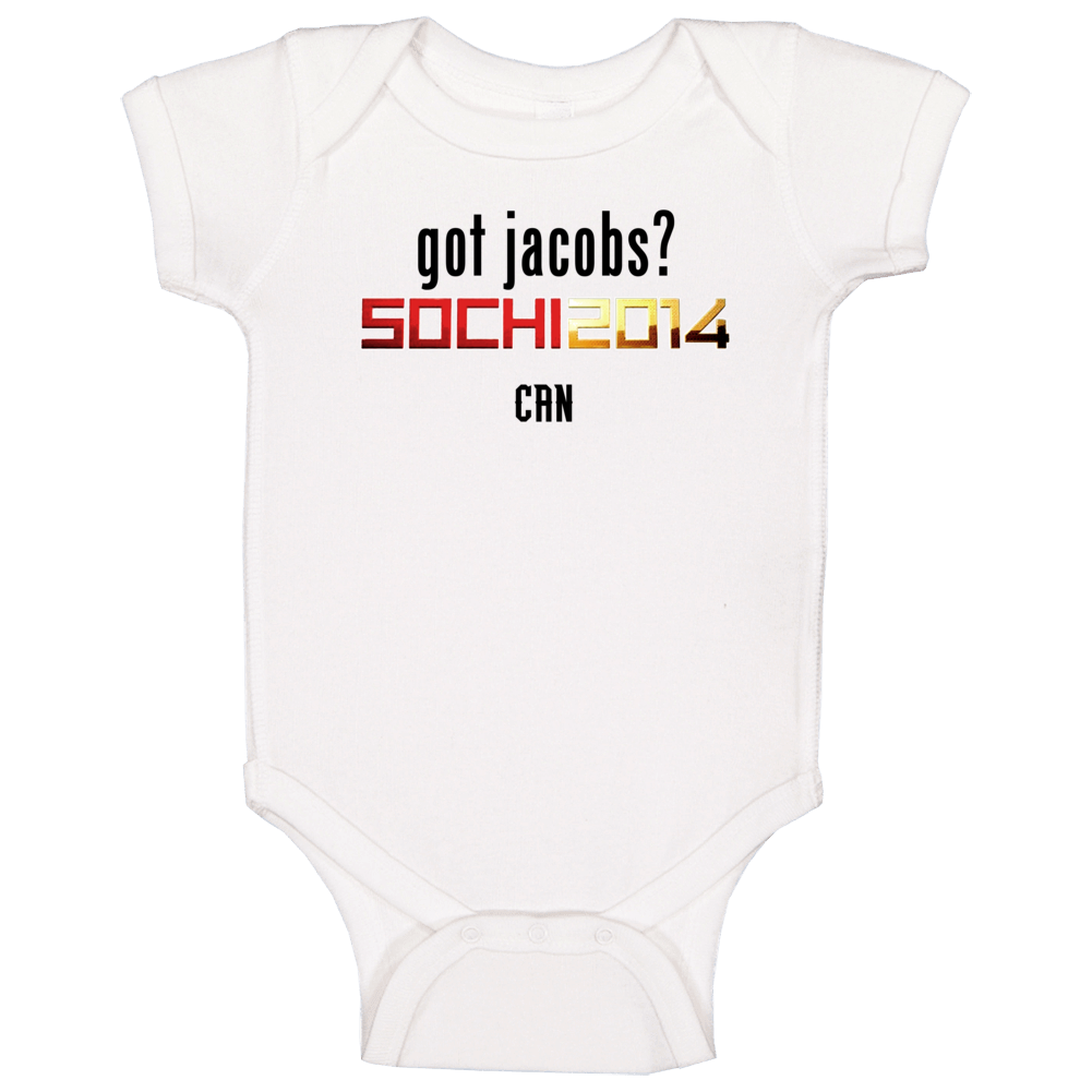 Brad Jacobs Can Sochi Sochi Olympic Curling Baby One Piece Brad Jacobs Can Sochi Sochi Olympic Curling Baby One Piece
