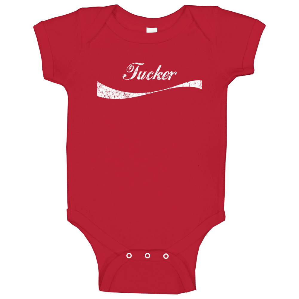 Tucker Georgia Cola Parody City Cool Worn Look Baby One Piece