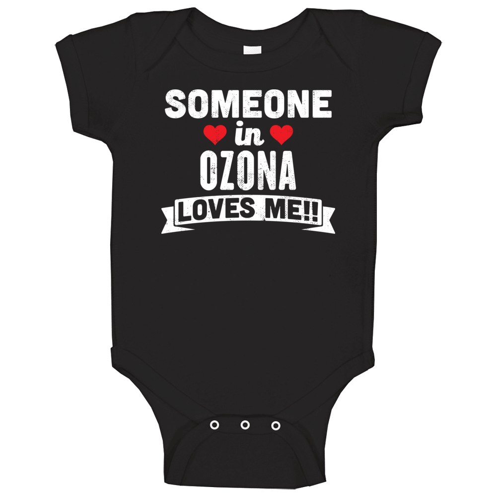 Someone In Ozona Texas Loves Me Funny Cool City Baby One Piece Someone In Ozona Texas Loves Me Funny Cool City Baby One Piece