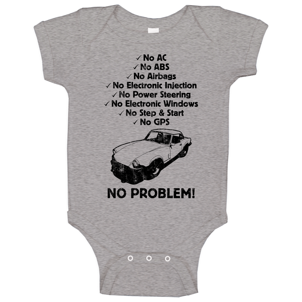 1979 Triumph Spitfire No Problem Vintage Car Baby One Piece
