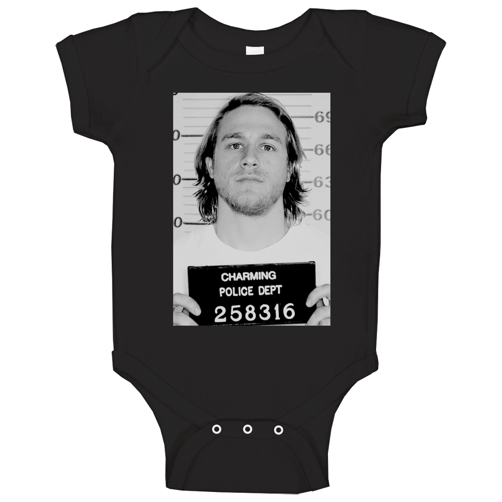 Jax Teller Mug Shot Sons Of Anarchy Popular Tv Show Fan Baby One Piece