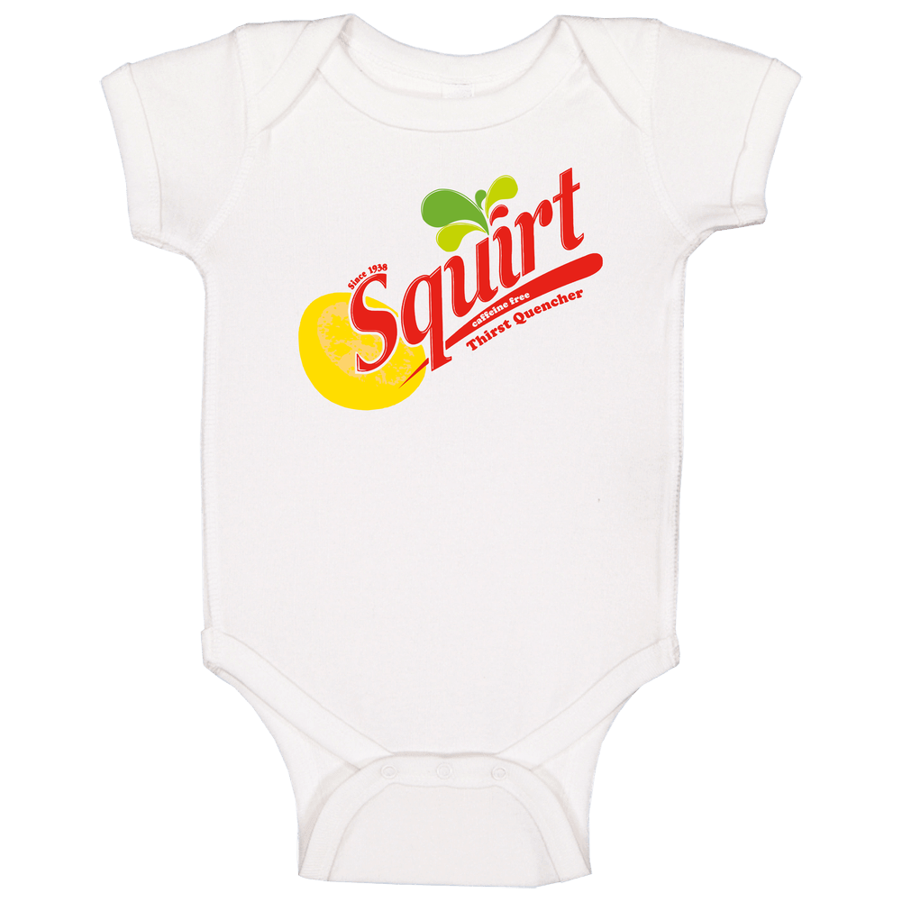 Squirt Best Soda Of All Time Soft Drink Lovers Baby One Piece