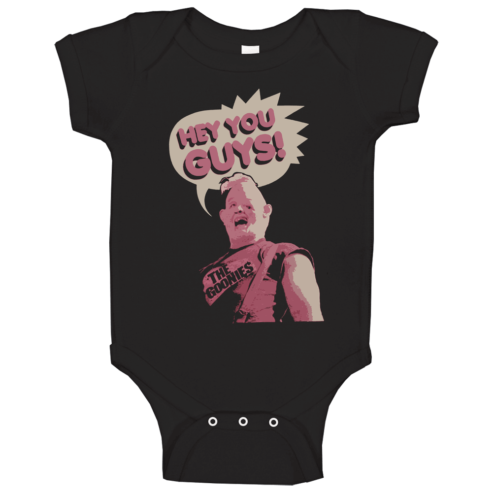 The Goonies Hey You Guys Sloth Funny Baby One Piece