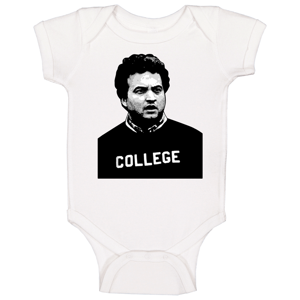 John Belushi College Baby One Piece