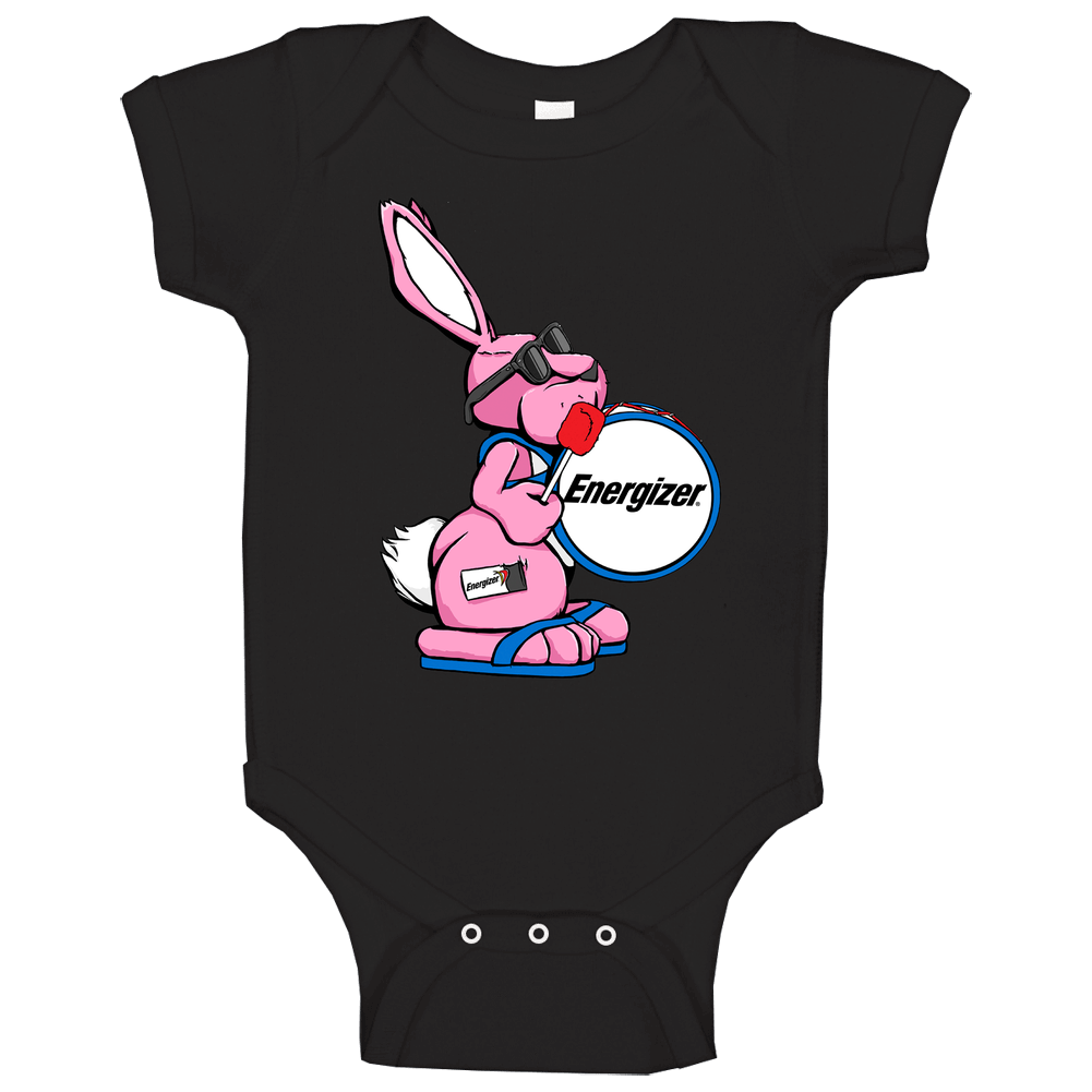 Energizer Bunny Battery Mascot Baby One Piece