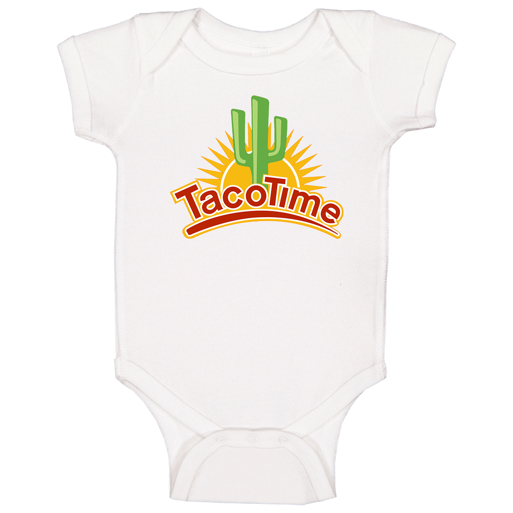 Taco Time Mexican Restaurant Food Baby One Piece
