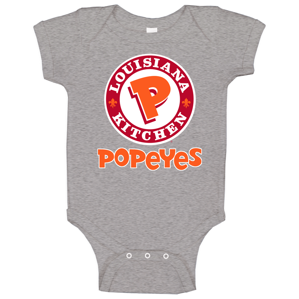 Popeyes American Favorite Fast Food Baby One Piece