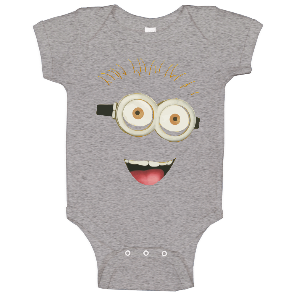 Despicable Me 2 Minions Face Fanny Standard Adult Daisy T- S To 5xl Baby One Piece