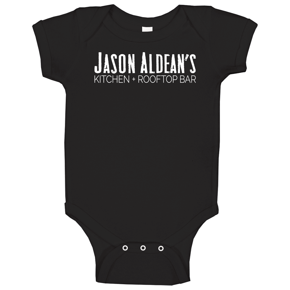 Jason Aldean's Kitchen & Rooftop Bar Nashville Tennessee Top Restaurants Food Fan Lover Foodie Baby One Piece