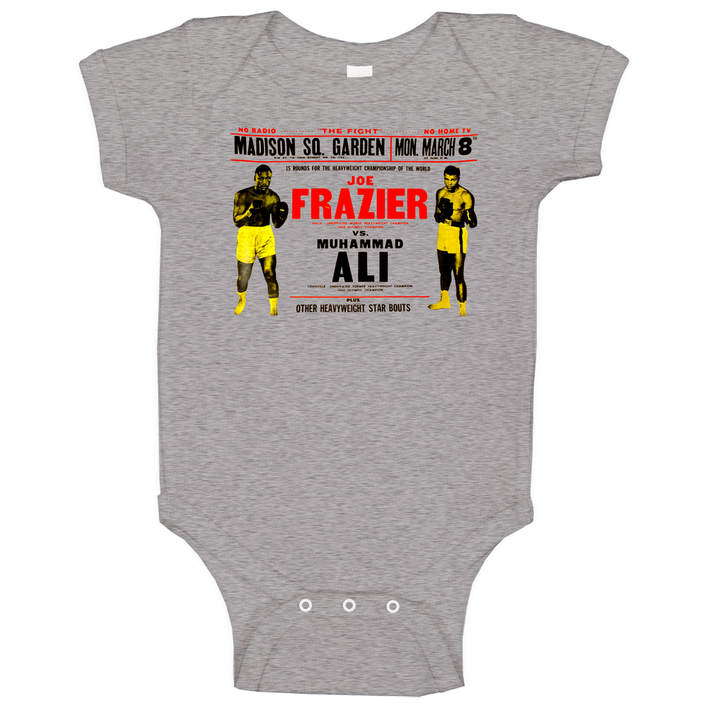 Joe Frazier Vs Muhammad Ali 1974 Baby One Piece