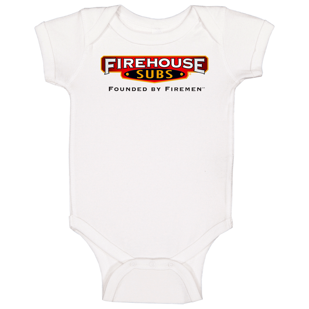 Firehouse Subs Sandwhich Restaurant Baby One Piece