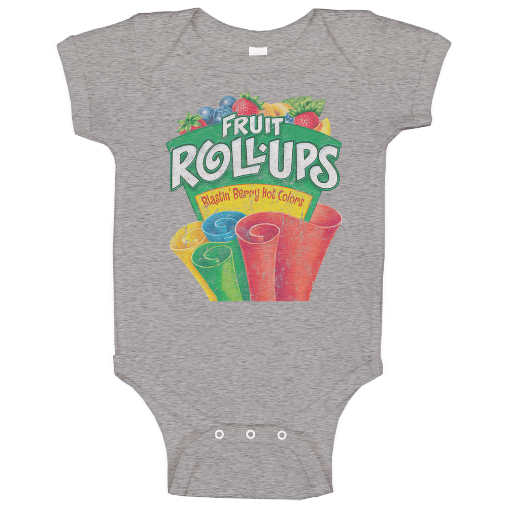Fruit Roll Ups Berry Blast Snack Retro Baby One Piece