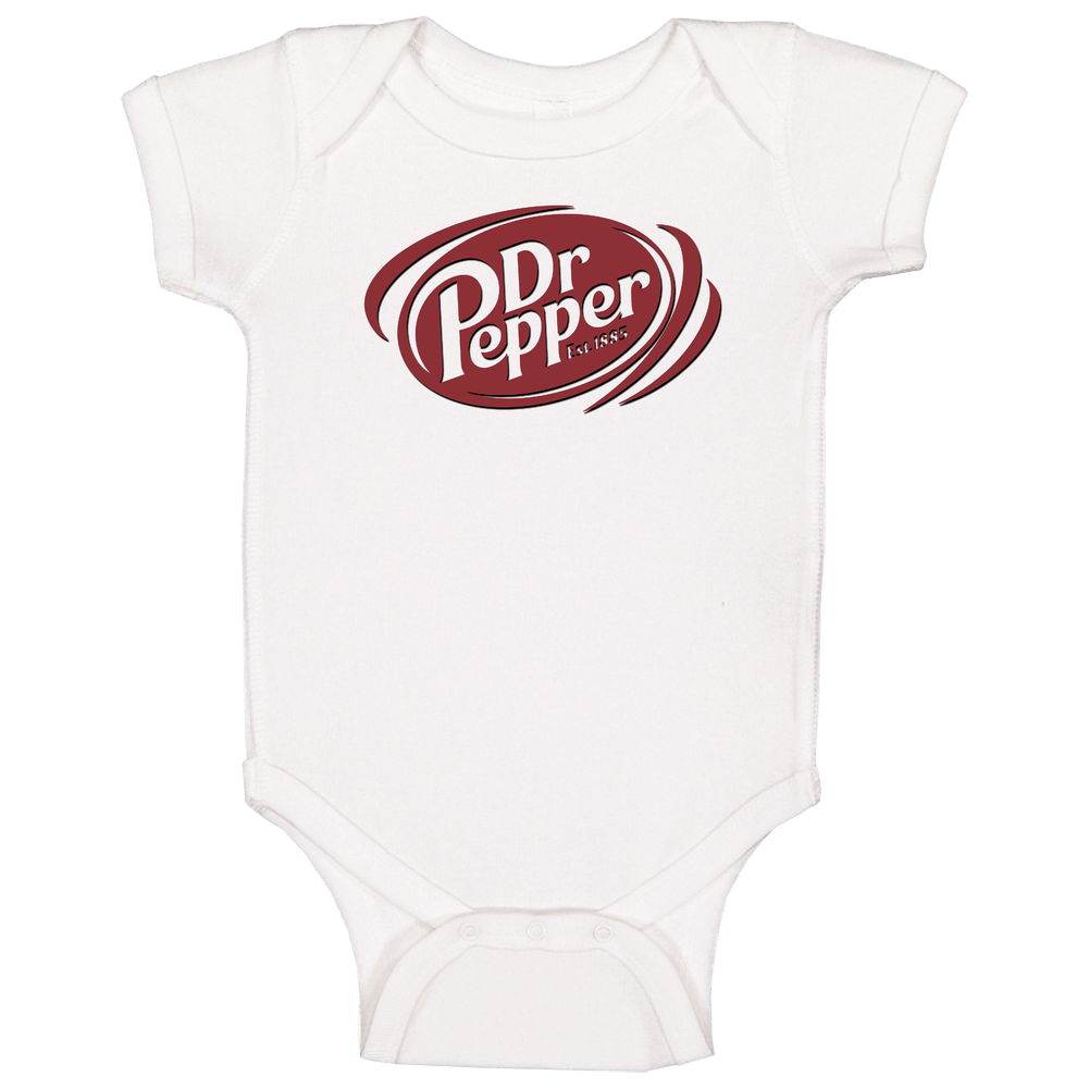 Dr Pepper Best Soda Of All Time Soft Drink Lovers Crewneck Sweatshirt Baby One Piece