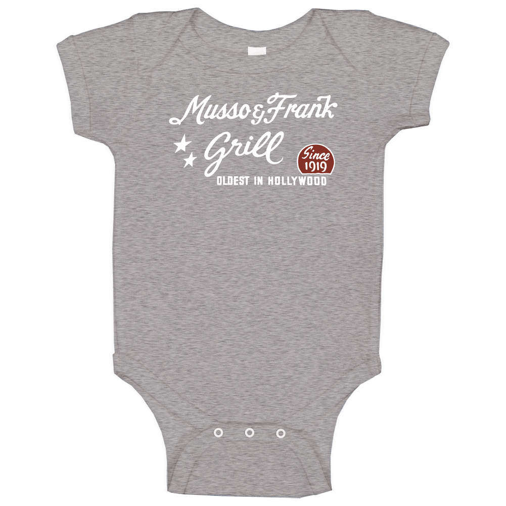 Musso And Frank Grill Restaurant Los Angeles Cool Baby One Piece