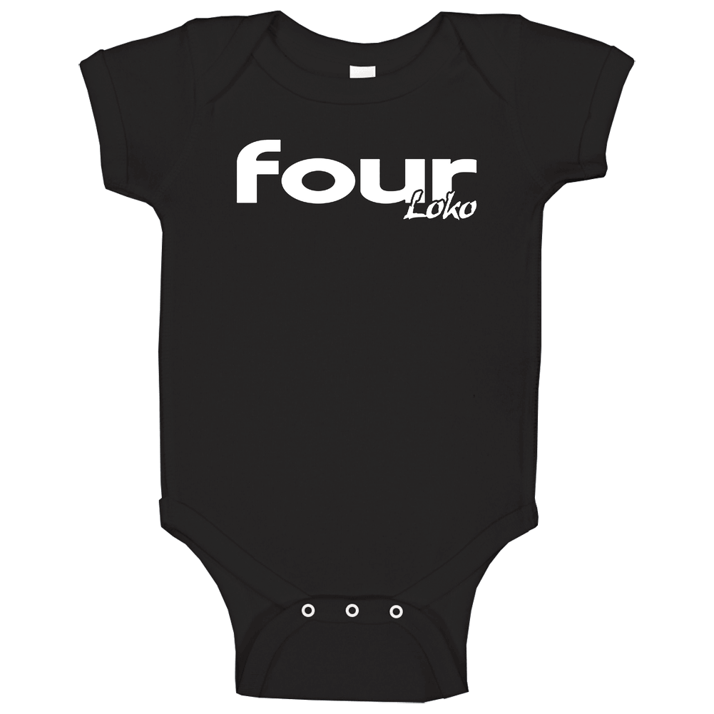 Four Loko Popular Discontinued Drink Baby One Piece