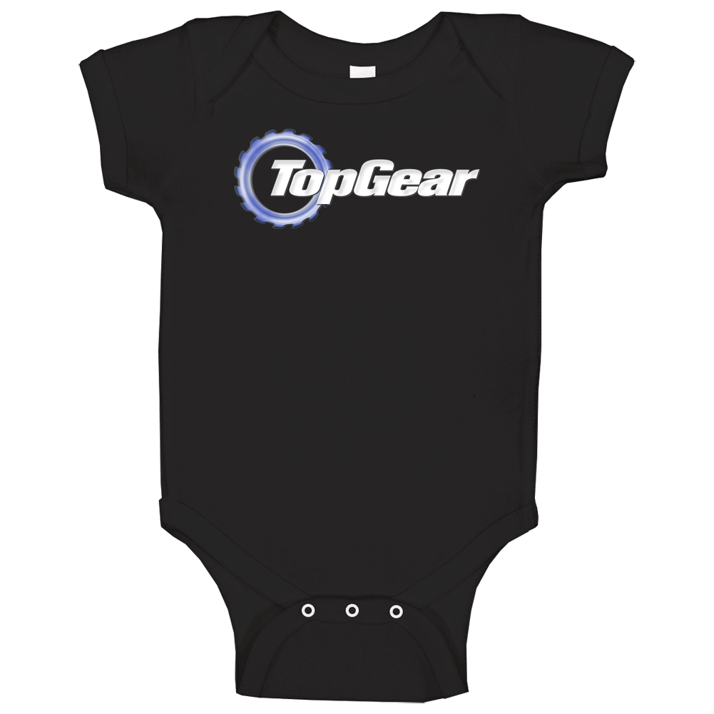 Top Gear 2000s Tv Show Fan Logo Baby One Piece Top Gear 2000s Tv Show Fan Logo Baby One Piece