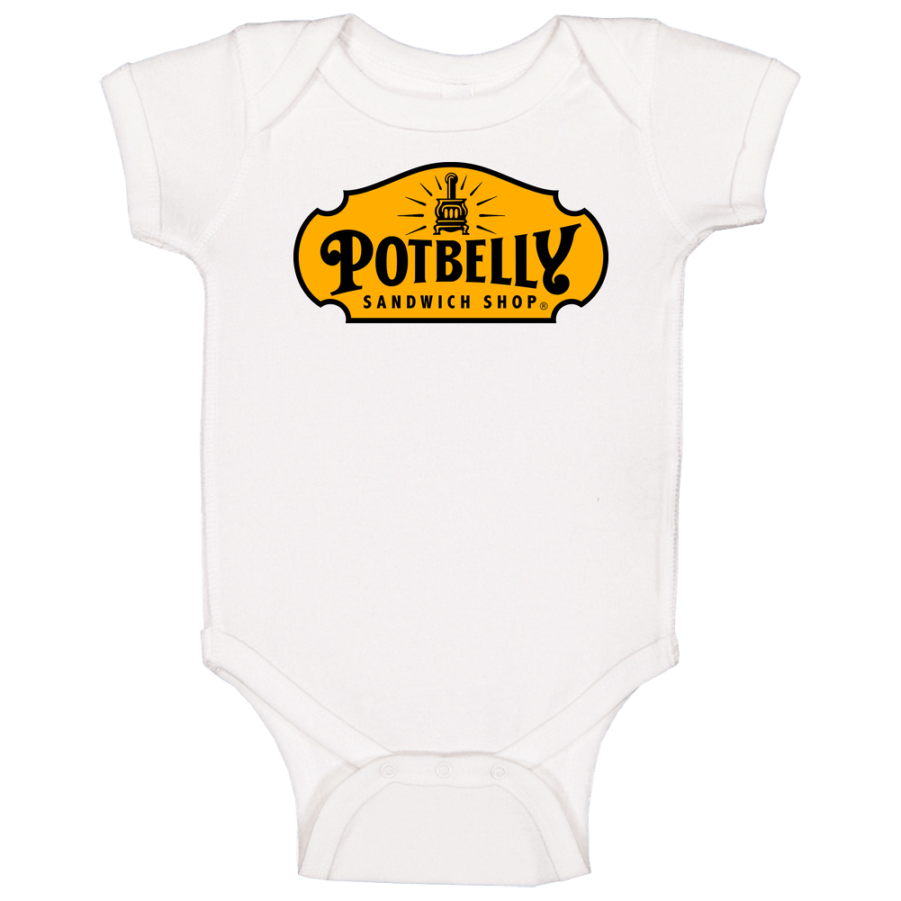 Potbelly Favourite Food Baby One Piece Potbelly Favourite Food Baby One Piece