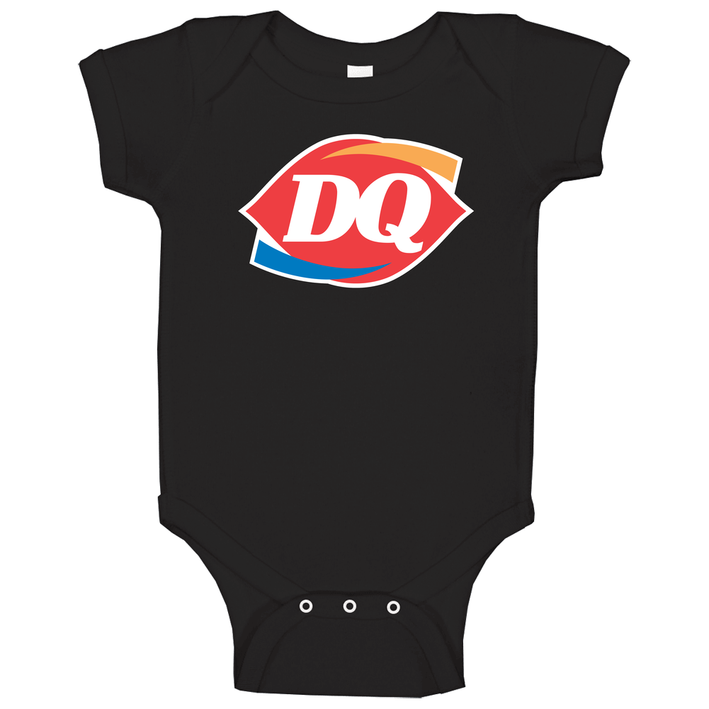 Dairy Queen Ice Cream Logo Baby One Piece