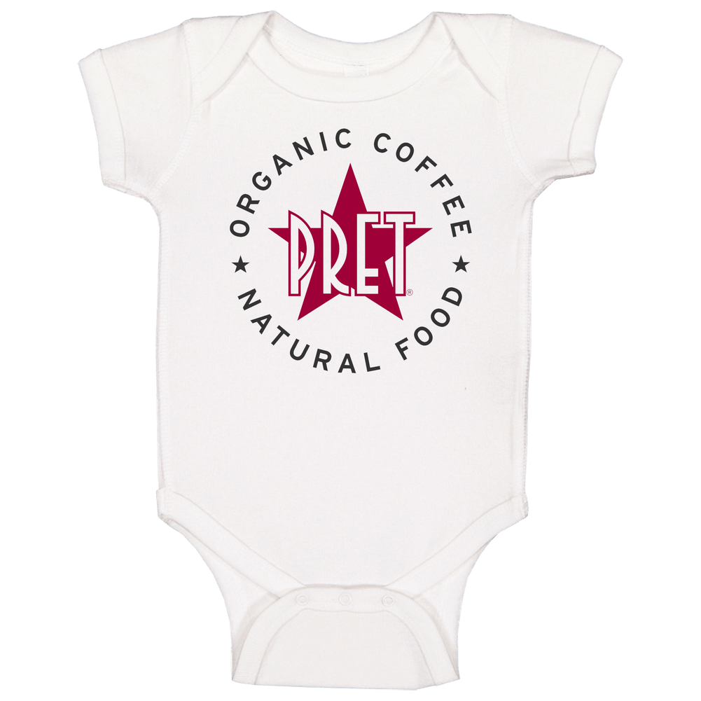 Pret A Manger Uk Chain Restaurants Logo Baby One Piece