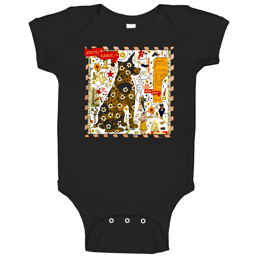 Steve Earle Music Folk Singer Baby One Piece