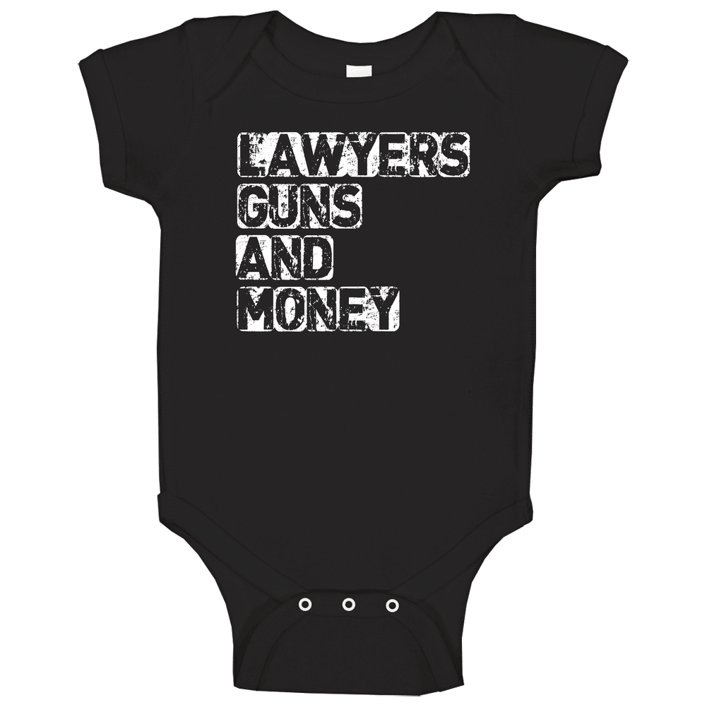 Lawyers Guns And Money Funny Poplular Baby One Piece
