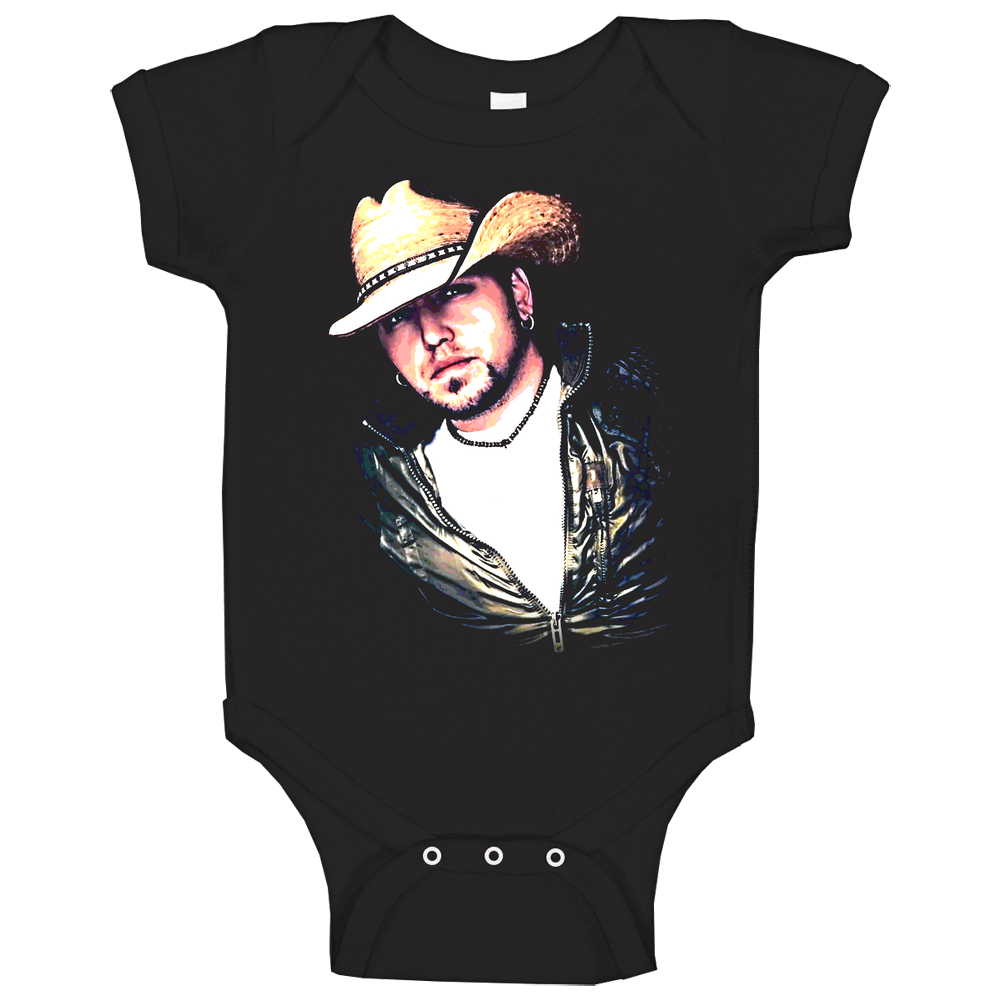 Jason Aldean Country Star Classic Baby One Piece