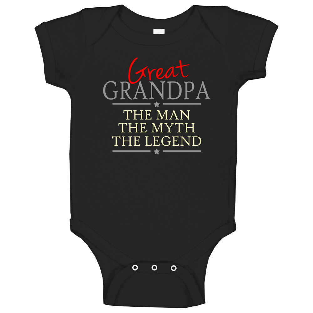 Great Grandpa The Man The Myth The Legend Baby One Piece