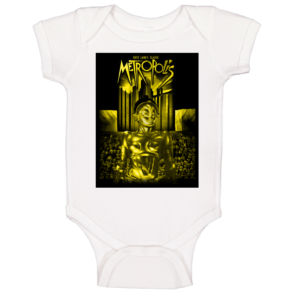 Fritz Lang Metropolis vintage JOE Baby One Piece