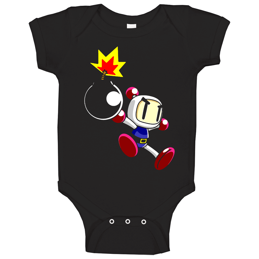 Bomberman Video Game Baby One Piece