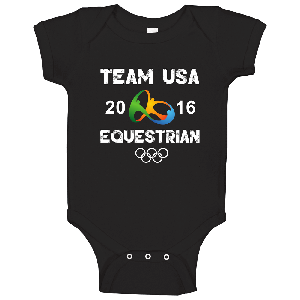 Usa Equestrian Team Rio 2016 Olympic Games Sport Onesie Baby One Piece