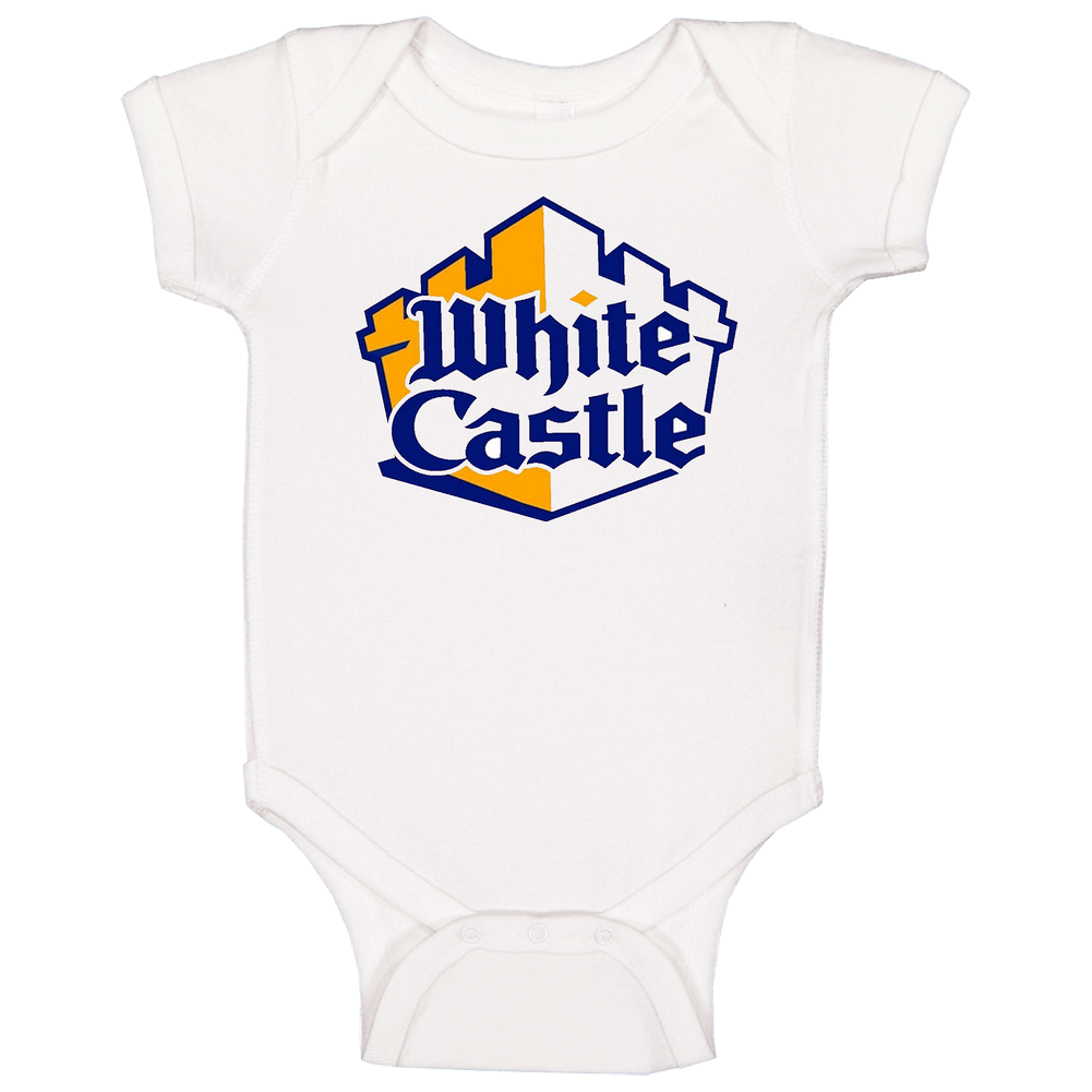 White Castle Onesie Baby One Piece