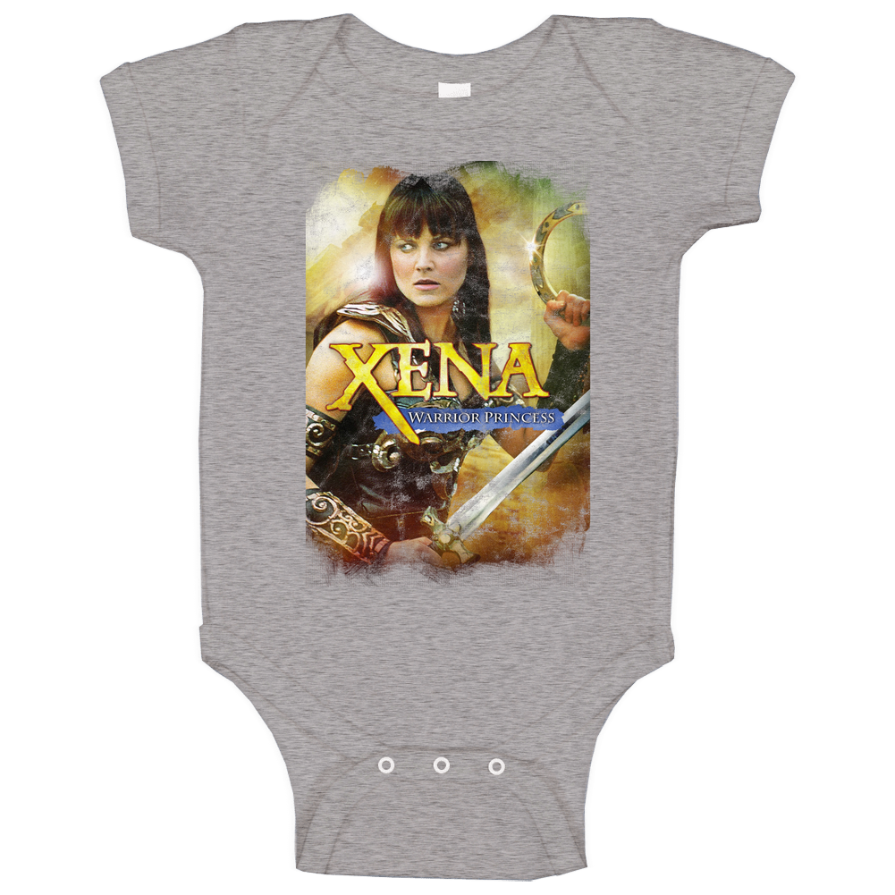 Xena Warrior Princess 90s Tv Show Fan Vinatge Unisex Onesie Baby One Piece