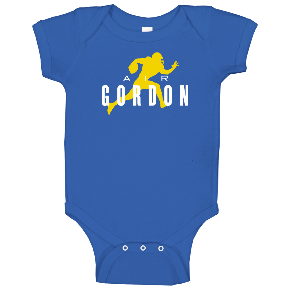 Air Melvin Gordon San Diego Football Player Fan Parody Onesie Baby One Piece