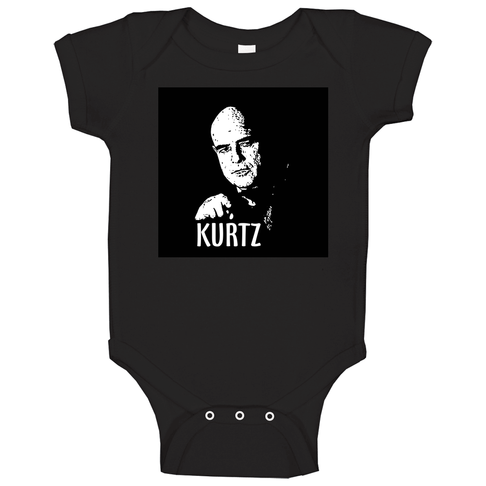 Colonel Kurtz Apocalypse Now War Film Brando Sheen Onesie Baby One Piece Colonel Kurtz Apocalypse Now War Film Brando Sheen Onesie Baby One Piece