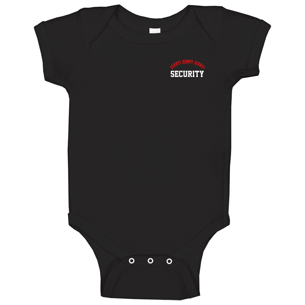 Jerry Springer Show Security Costume Onesie Baby One Piece