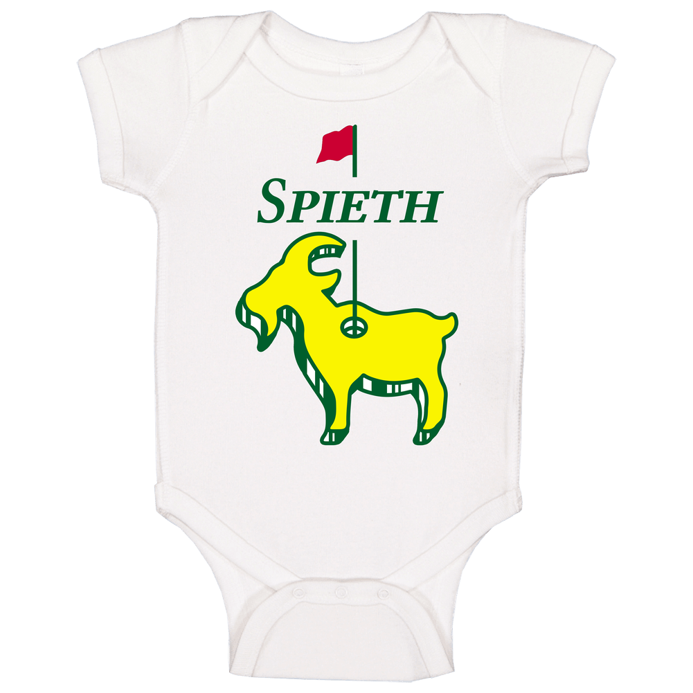 Jordan Spieth Goat Masters Champion Golf Baby One Piece