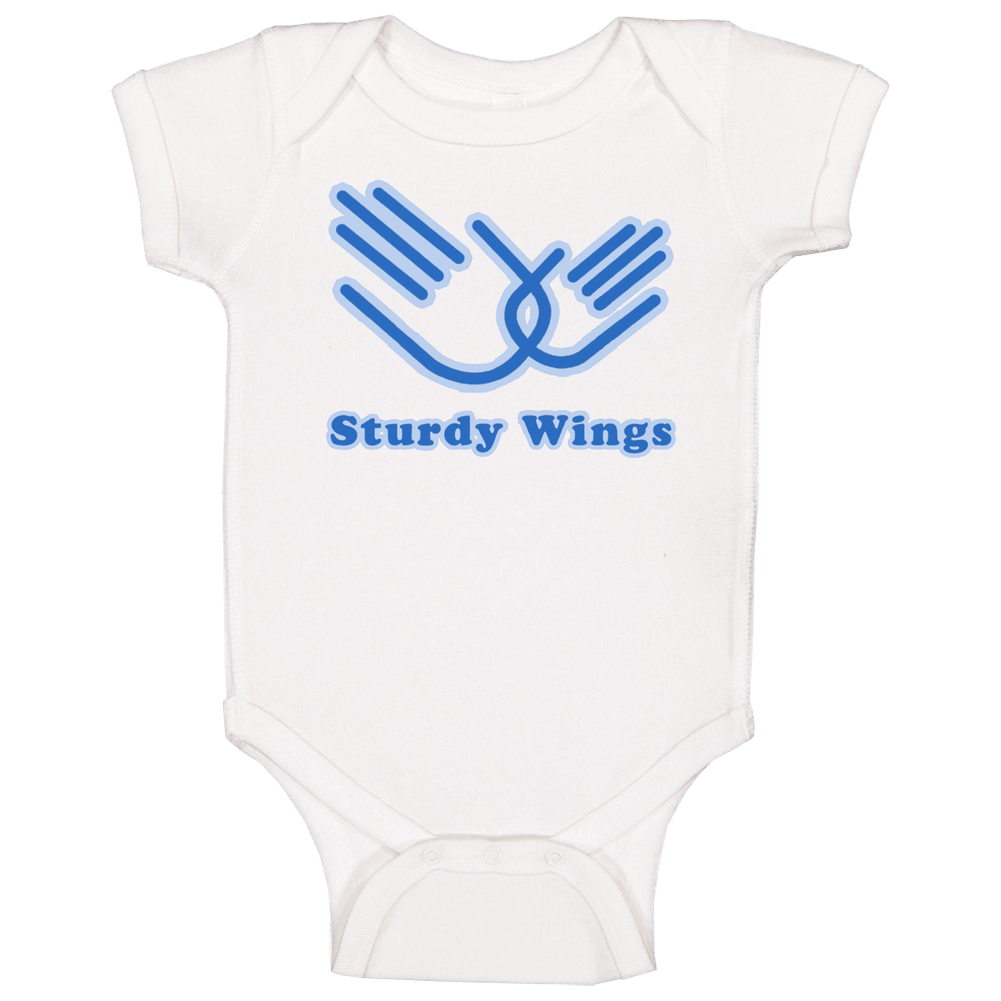 Sturdy Wings Role Models Funny Movie Baby One Piece Sturdy Wings Role Models Funny Movie Baby One Piece