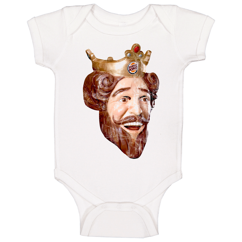 The Burger King Mascot Baby One Piece