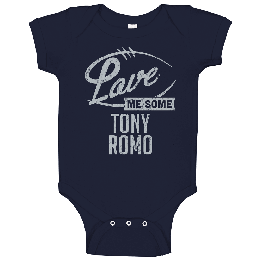 Love Me Some Tony Romo Dallas Football Sports Athlete Baby One Piece Love Me Some Tony Romo Dallas Football Sports Athlete Baby One Piece