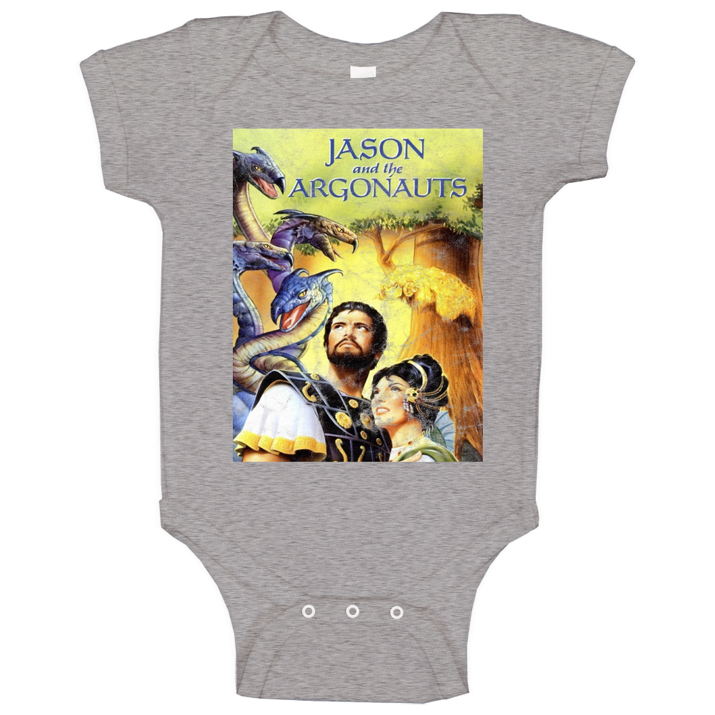 Jason And The Argonauts 60s Kids Movies Worn Look Vintage Unisex Baby One Piece Jason And The Argonauts 60s Kids Movies Worn Look Vintage Unisex Baby One Piece