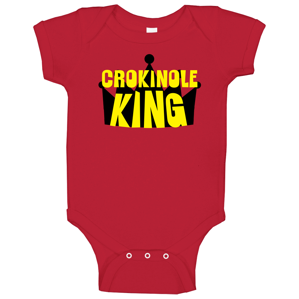 Crokinole King Sports And Hobbies Master Baby One Piece Crokinole King Sports And Hobbies Master Baby One Piece