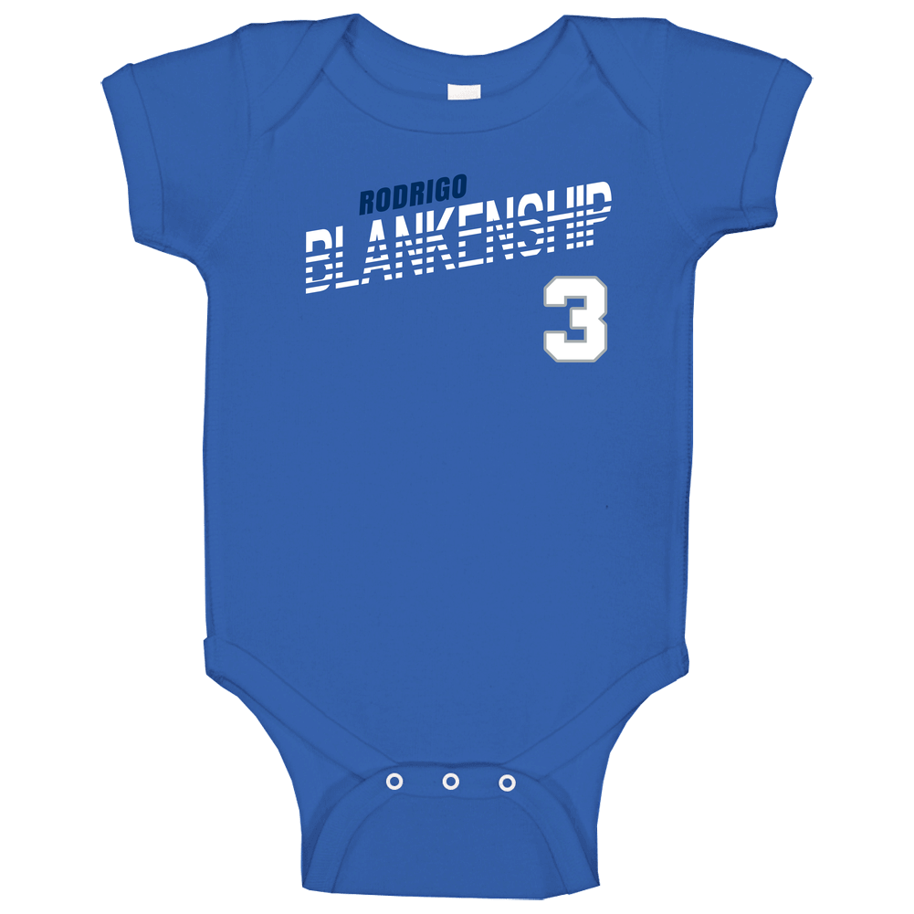 Rodrigo Blankenship 3 Favorite Player Indianapolis Football Fan Baby One Piece Rodrigo Blankenship 3 Favorite Player Indianapolis Football Fan Baby One Piece