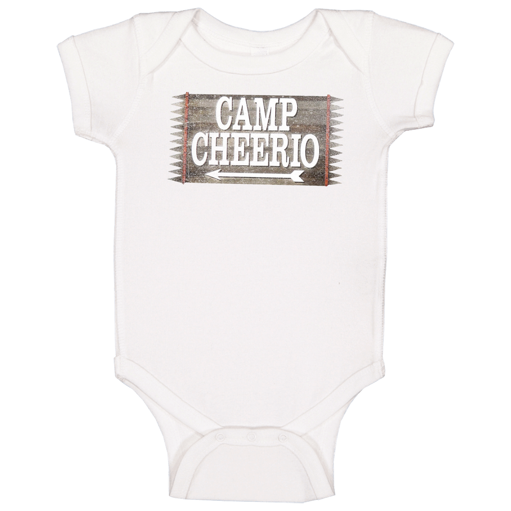 Camp Cheerio Vintage Distressed Baby One Piece