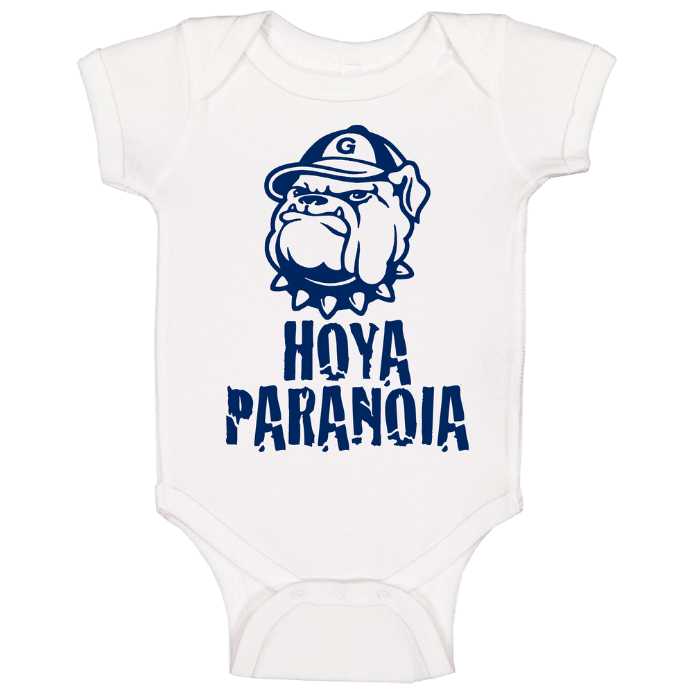 Hoya Paranoia Basketball Baby One Piece Hoya Paranoia Basketball Baby One Piece