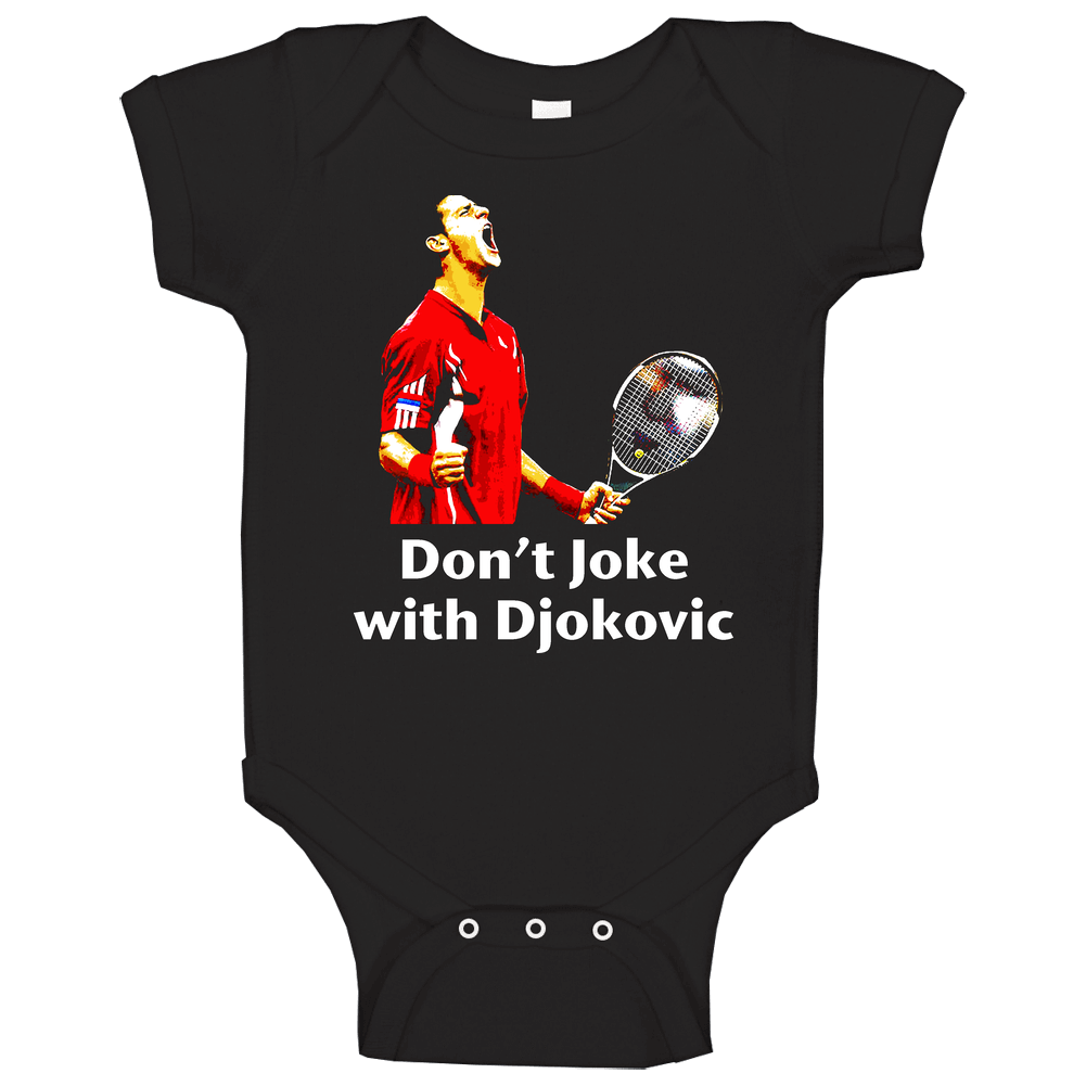 Novak Djokovic Serbian Tennis Player Baby One Piece Novak Djokovic Serbian Tennis Player Baby One Piece