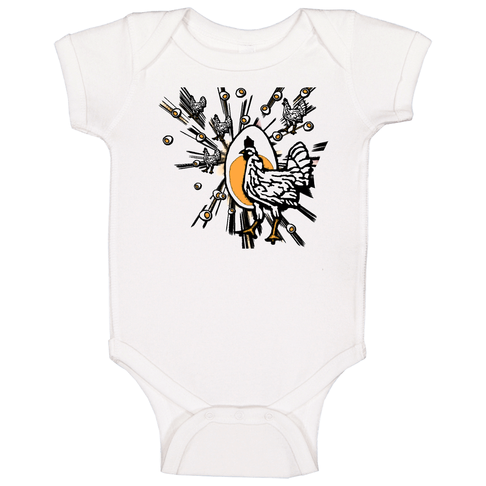 Roseanne Chicken Baby One Piece Roseanne Chicken Baby One Piece